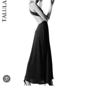 Emerald Backless Floor Length Dress